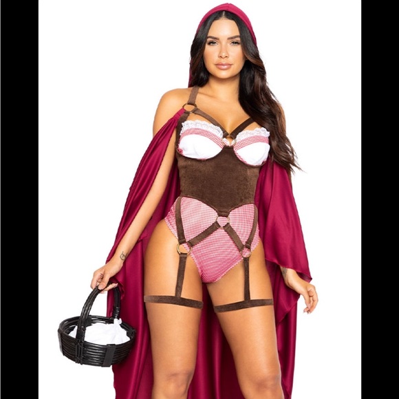 Yandy Pants - Sexy Little Red Riding Hood Halloween Costume - Small